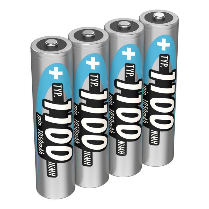 Miniatuur van Ansmann oplaadbare batterij NiMH AAA 1.2V 1.100mAh - verpakking per 4 stuks(5035232)