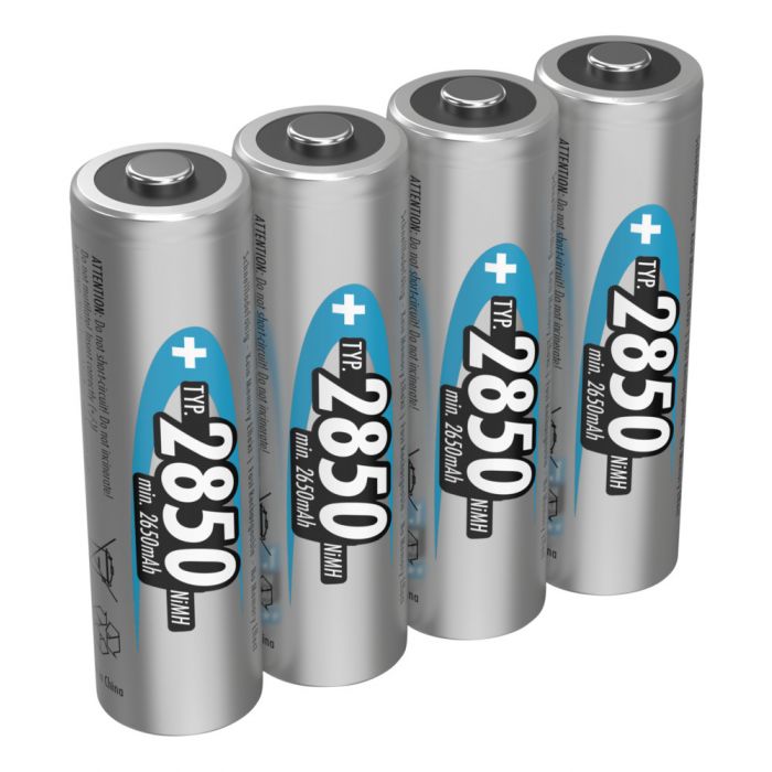 Miniatuur van Ansmann oplaadbare batterij NiMH AA 1.2V 2.850mAh - verpakking per 4 stuks (5035212)..