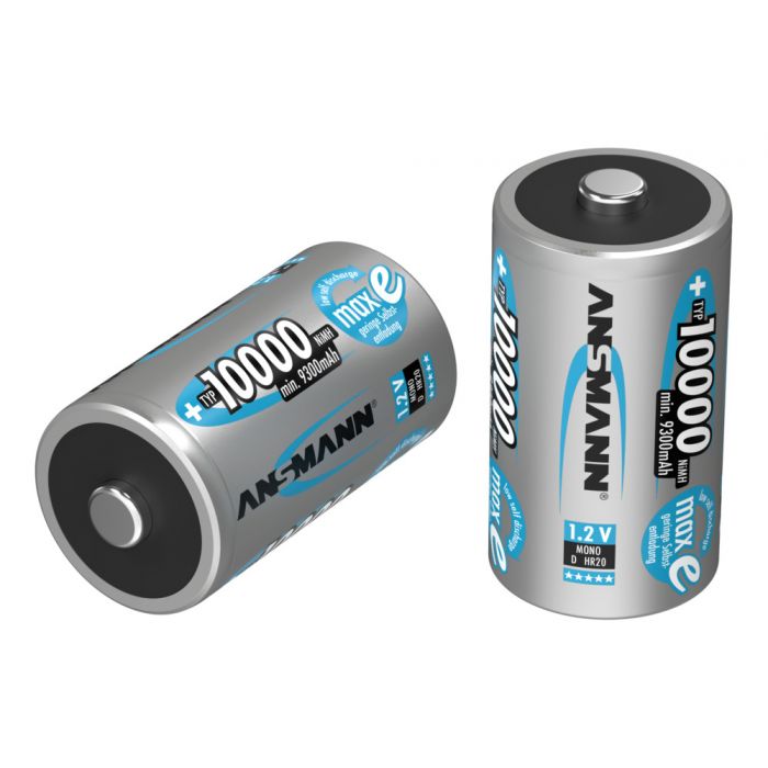 Miniatuur van Ansmann oplaadbare batterij NiMH mono D 10.000mAh - verpakking per 2 stuks (5030642)