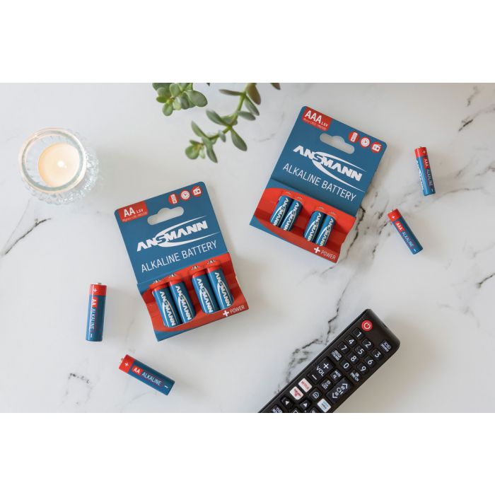 Miniatuur van Ansmann alkaline batterij AAA / 1,5V - verpakking per 4 stuks (5015553)