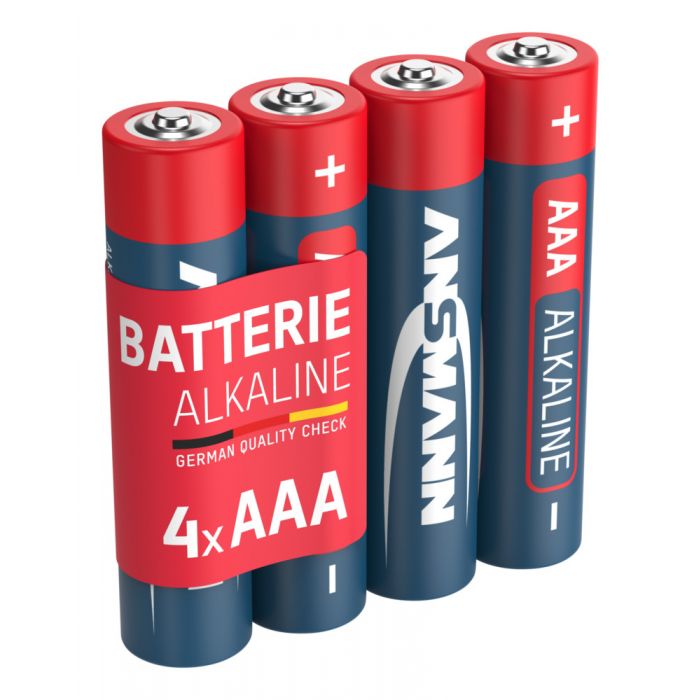 Miniatuur van Ansmann alkaline batterij AAA / 1,5V - verpakking per 4 stuks (5015553)