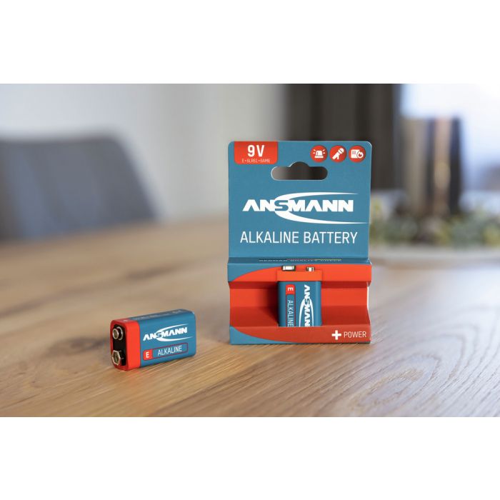 Miniatuur van Ansmann alkaline batterij 9V - verpakking per 1 stuk (1515-0000)