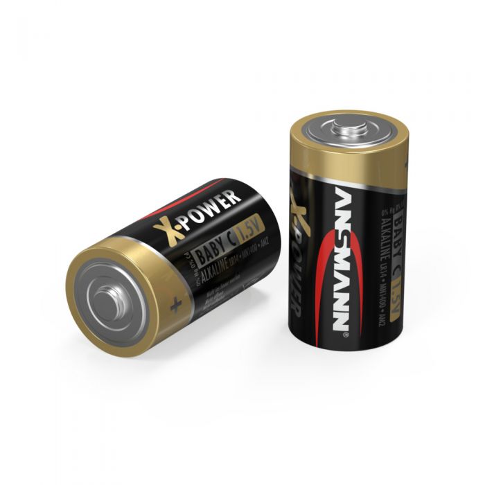Miniatuur van Ansmann X-Power alkaline batterij baby C / 1,5V - verpakking per 2 stuks (5015623)