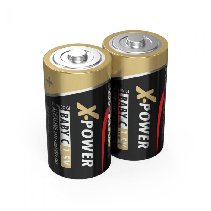 Miniatuur van Ansmann X-Power alkaline batterij baby C / 1,5V - verpakking per 2 stuks (5015623)
