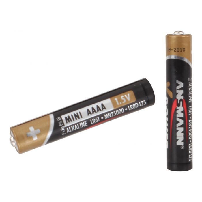 Miniatuur van Ansmann X-Power alkaline batterij AAAA / 1,5V - verpakking per 2 stuks (1510-0005)