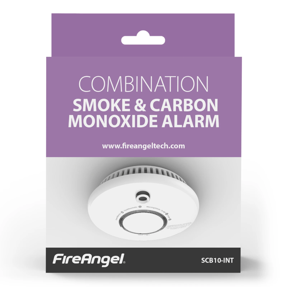 Miniatuur van FireAngel combinatiemelder rook- en koolmonoxide 3V 10-jarig litium batterij - niet koppelbaar (SCB10-INT)