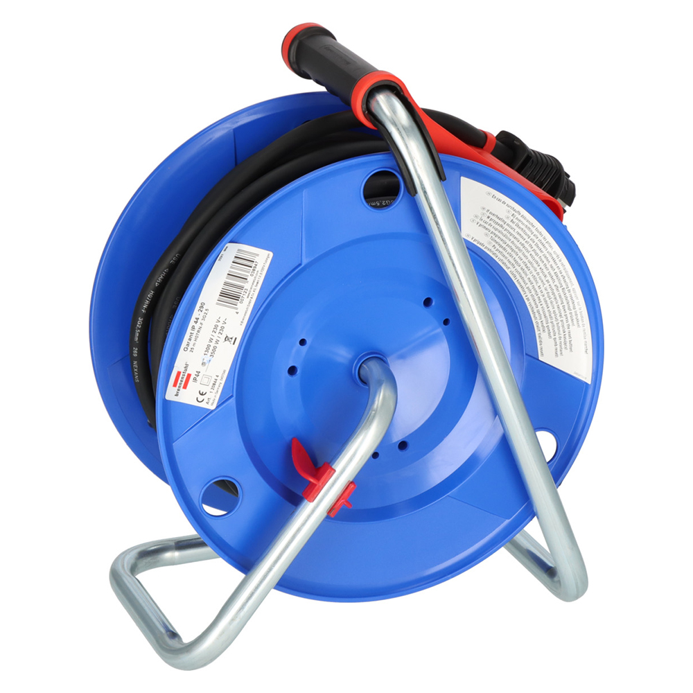 Miniatuur van BRENNENSTUHL kabelhaspel 4-voudig met penaarde 25 meter H07RN-R 3G2,5 neopreen IP44 (1208444)