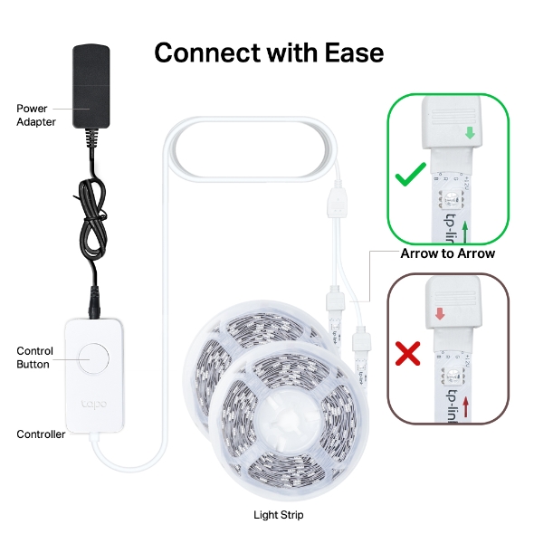 Miniatuur van TP-LINK Tapo L900-5 Smart wifi lichtstrip 5 meter (TAPO L900-5)