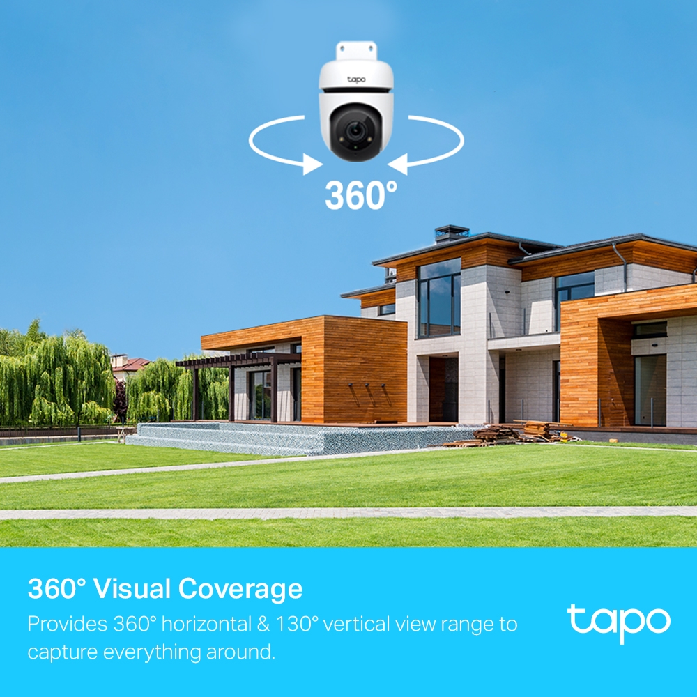 Miniatuur van TP-LINK Tapo C500 Outdoor wifi-beveiligingscamera met draai- en kantelfunctie