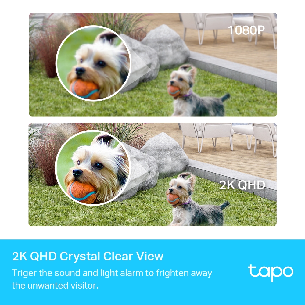 Miniatuur van TP-LINK Tapo C420S2 Smart draadloos beveiligingscamerasysteem, 2 cameras