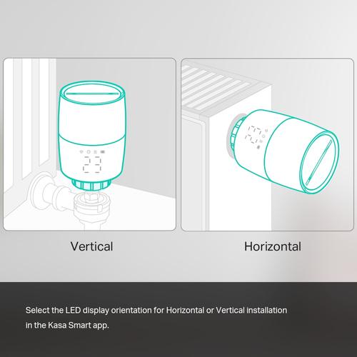 Miniatuur van TP-LINK KE100 Kasa smart thermostatische radiatorkraan