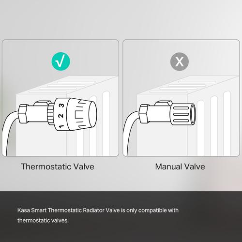 Miniatuur van TP-LINK KE100 Kasa smart thermostatische radiatorkraan
