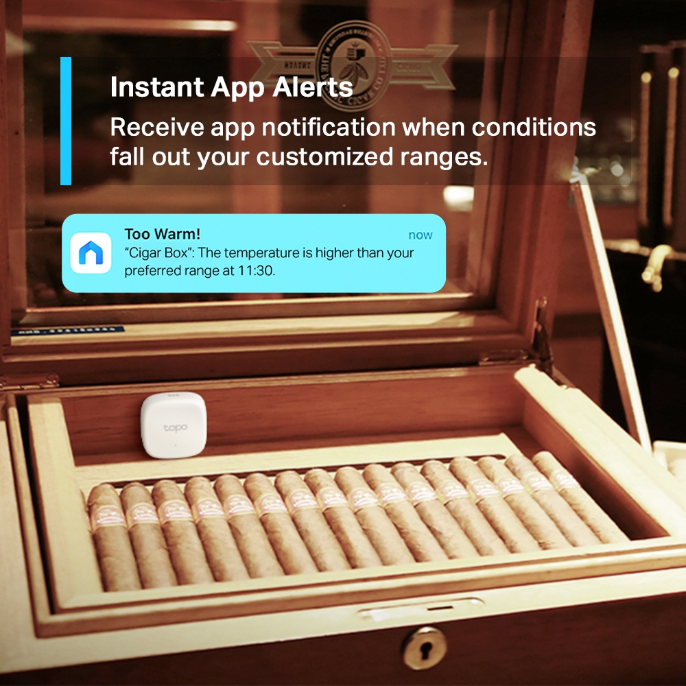 Miniatuur van TP-LINK Tapo T310 Smart temperatuur- en vochtigheidssensor