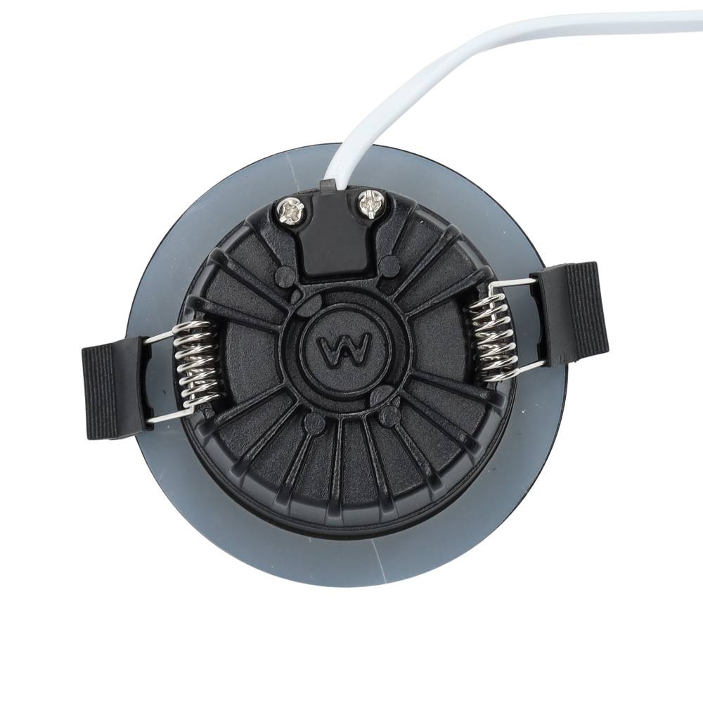 Miniatuur van LED Republic waterdichte verdiepte inbouwspot rond zwart 5W 450lm 2000K-3000K DTW incl. driver IP65 zaagmaat Ø75mm - diameter 85mm