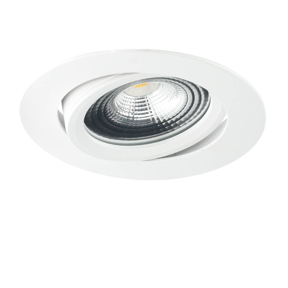 Miniatuur van LED Republic waterdichte inbouwspot rond wit 10W 1.000lm 2000K-3000K DTW incl. driver IP65 zaagmaat Ø90mm - diameter 104mm