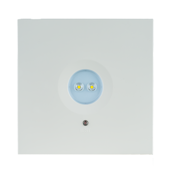 Miniatuur van ION industries noodverlichting opbouw vierkant 3h autotest IP40 - wit (60.100.030)