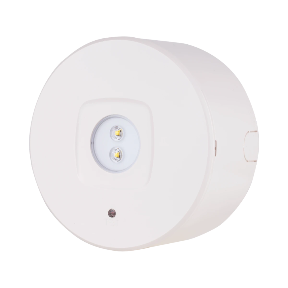 Miniatuur van ION industries noodverlichting opbouw rond 3h autotest IP40 - wit (60.100.035)