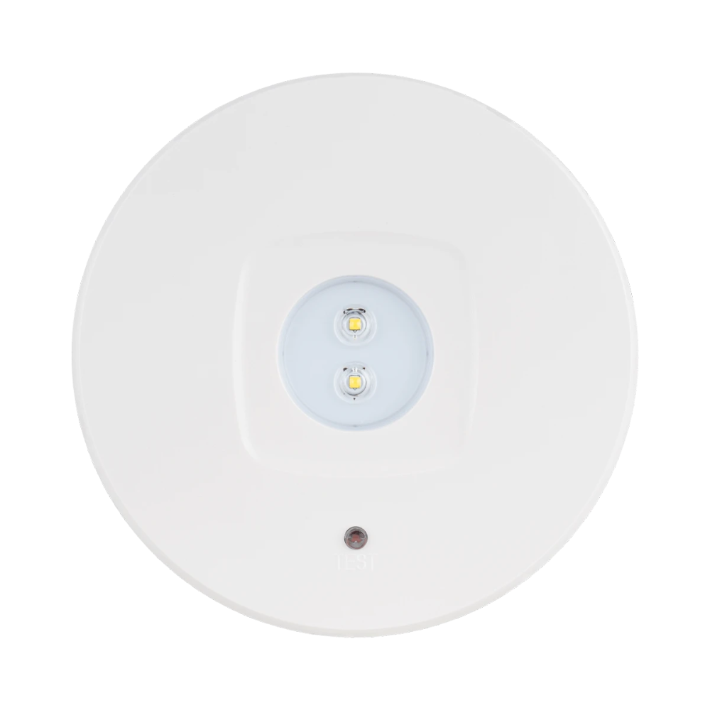 Miniatuur van ION industries noodverlichting opbouw rond 3h autotest IP40 - wit (60.100.035)