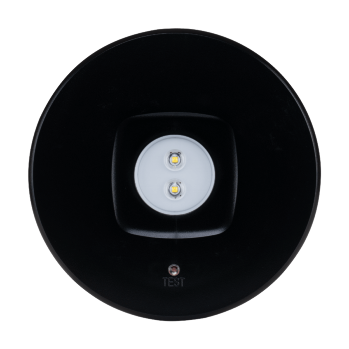 Miniatuur van ION industries noodverlichting opbouw rond 3h autotest IP40 - zwart (60.100.036)