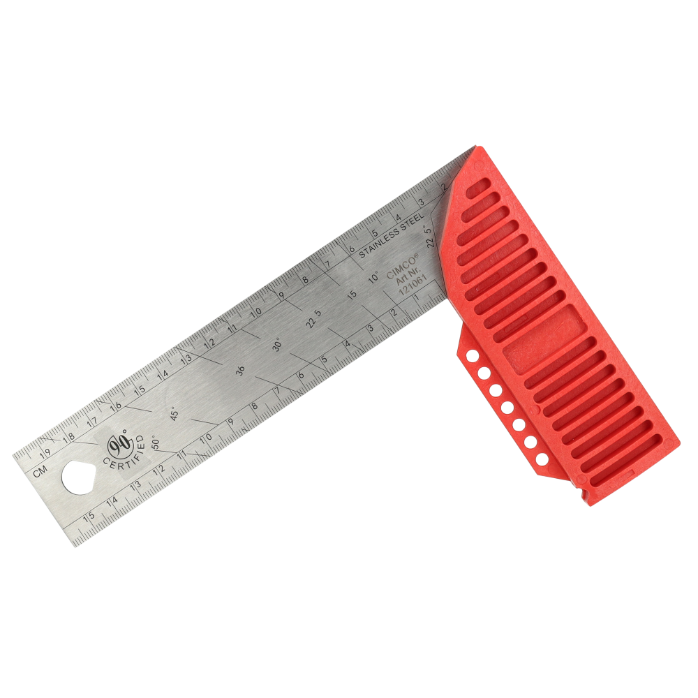 Miniatuur van Cimco winkelhaak 10-50-90gr - 200mm (121061)