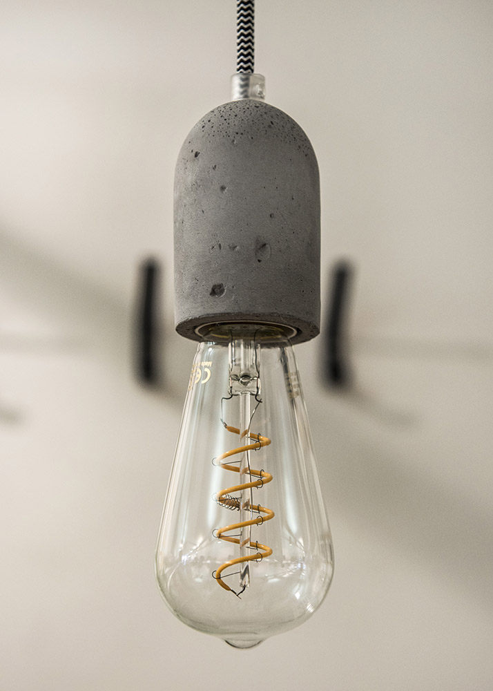 Miniatuur van Bailey LED lamp filament buis eenkneeps E27 3.2W 190lm flame wit 2200K dimbaar (145012)