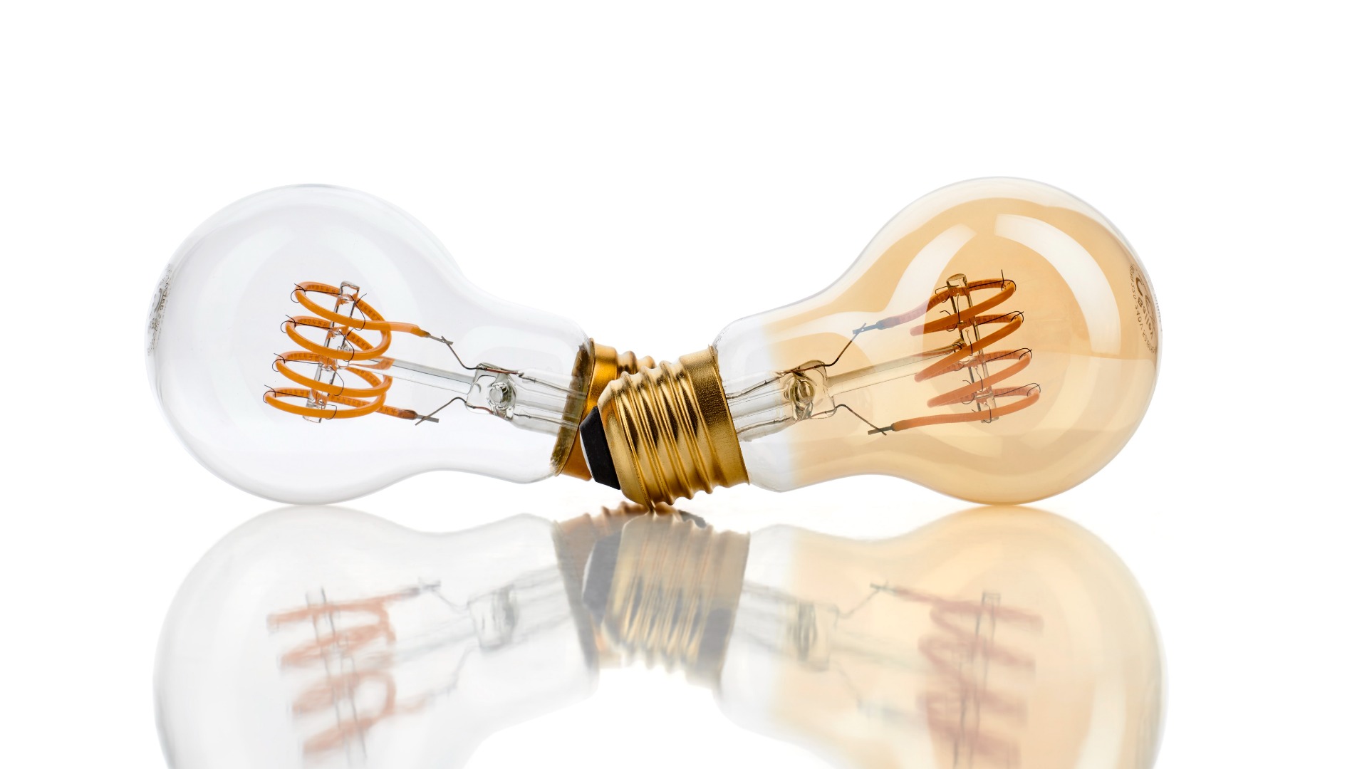 Miniatuur van Bailey LED lamp filament peer E27 4W 350lm flame wit 2200K (145769)