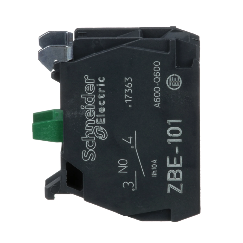Miniatuur van Schneider Electric Harmony XB4 contactelement voor kop Ø22mm 1NO (ZBE101)