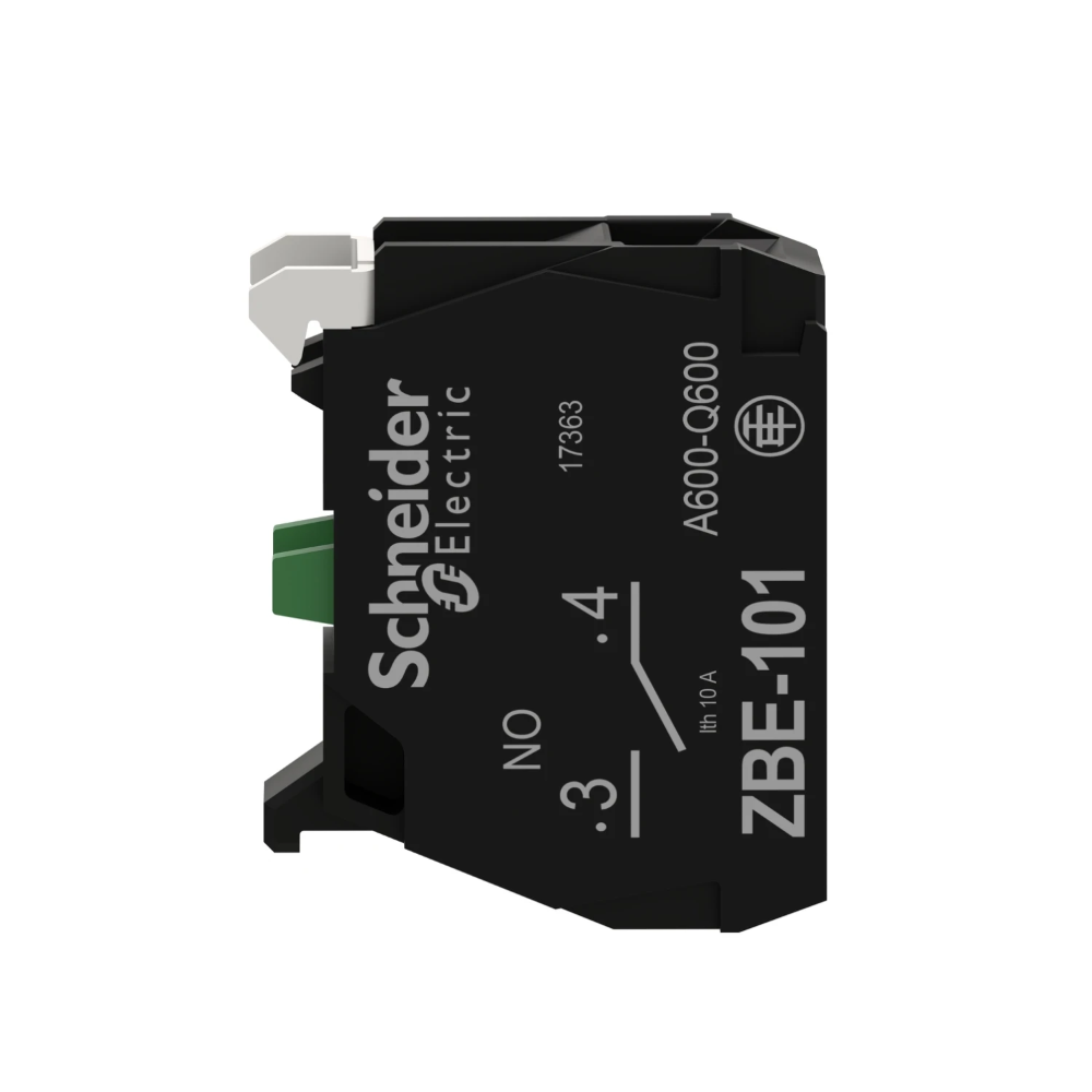 Miniatuur van Schneider Electric Harmony XB4 contactelement voor kop Ø22mm 1NO (ZBE101)