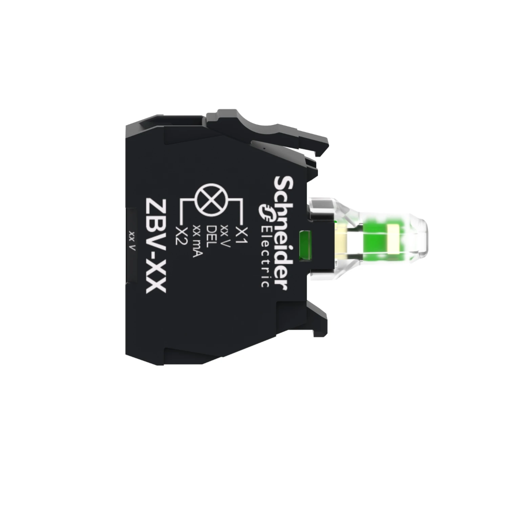 Miniatuur van Schneider Electric Harmony XB4/XB5 universeel LED-blok Ø22mm 24V (ZBVB1)