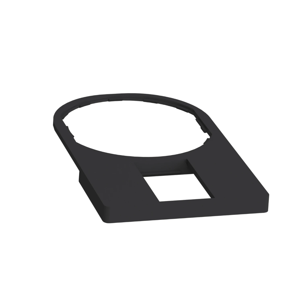 Miniatuur van Schneider Electric Harmony XB4/XB5 etikethouder 30x50mm - zwart (ZBZ33)