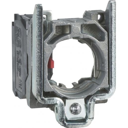 Miniatuur van Schneider Electric Harmony XB4 lichaam voor drukknop Ø22mm 1NO + 1NC (ZB4BZ105)