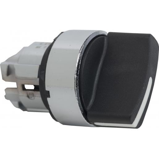 Miniatuur van Schneider Electric Harmony XB4 kop voor keuzeschakelaar 2-standen - zwart (ZB4BD2)