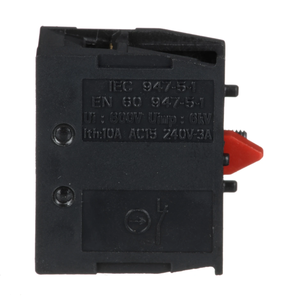 Miniatuur van Schneider Electric Harmony XB4/XB5 contactelement Ø22mm 1NC schroefklem (ZB2BE102)