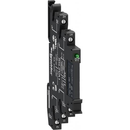 Miniatuur van Schneider Electric Zelio RSL insteekrelais 1C/O 24V DC schroefklem (RSL1PVBU)