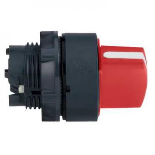 Miniatuur van Schneider Electric Harmony XB5 kop voor keuzeschakelaar 2-standen Ø22mm rond - rood (ZB5AD204)