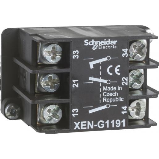 Miniatuur van Schneider Electric Harmony XAC contactelement 1NC+2NO terugvering (XENG1191)