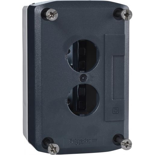 Miniatuur van Schneider Electric Harmony XALD lege drukknopkast 2 gaten - grijs (XALD02)
