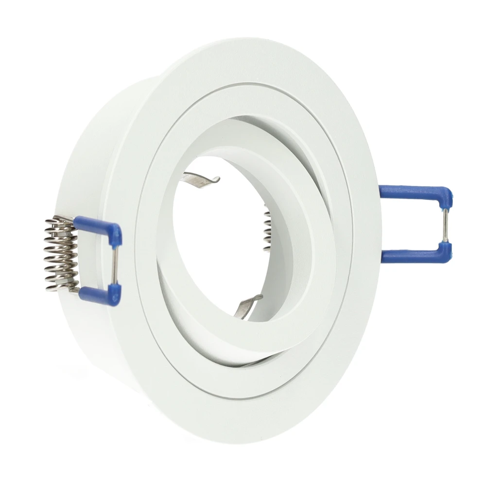 Miniatuur van inbouwspot rond kantelbaar wit GU10 zaagmaat Ø80mm - diameter 92mm (50114422)