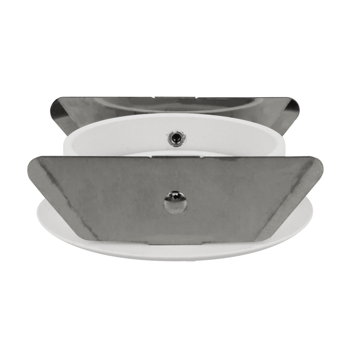 Miniatuur van Yphix inbouwspot rond kantelbaar wit GU10 zaagmaat Ø70mm - diameter 82mm met bladveren (50114471)