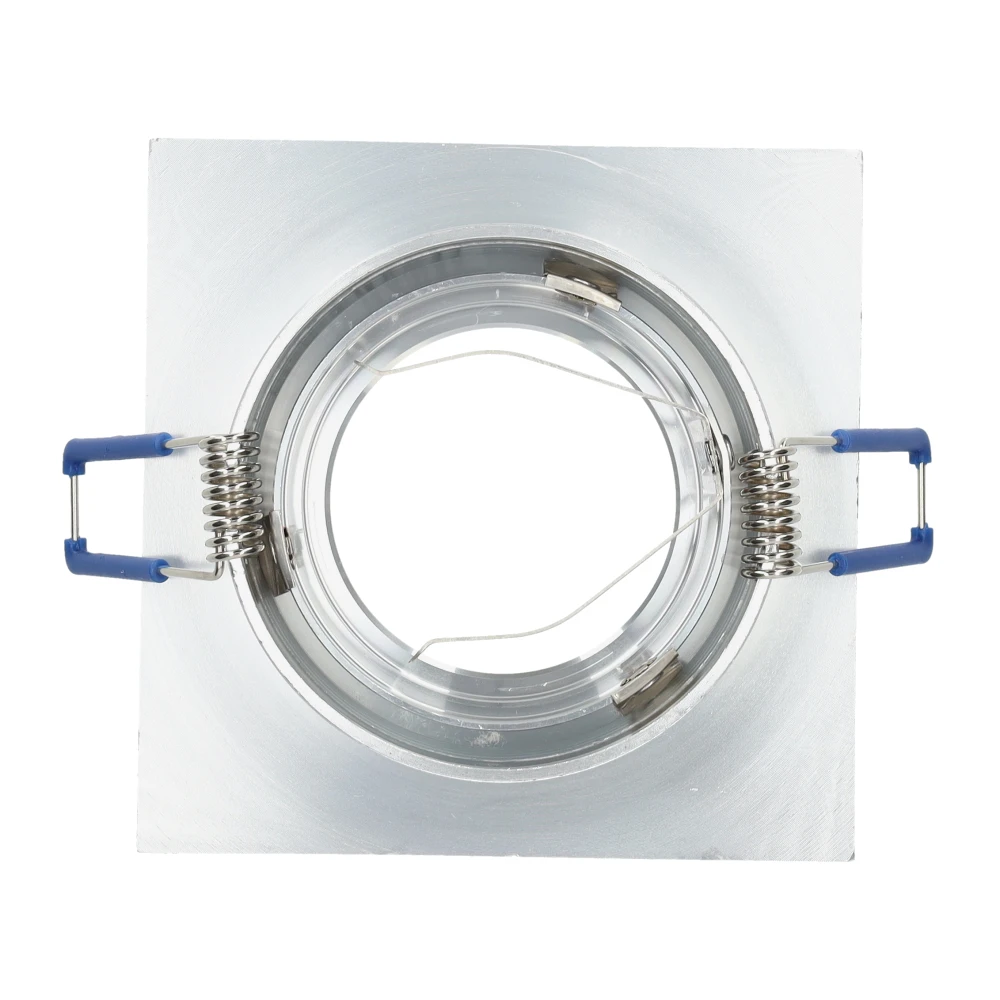Miniatuur van Yphix inbouwspot vierkant vast aluminium GU10 zaagmaat Ø78mm - diameter 93mm - verdiept (50114302)