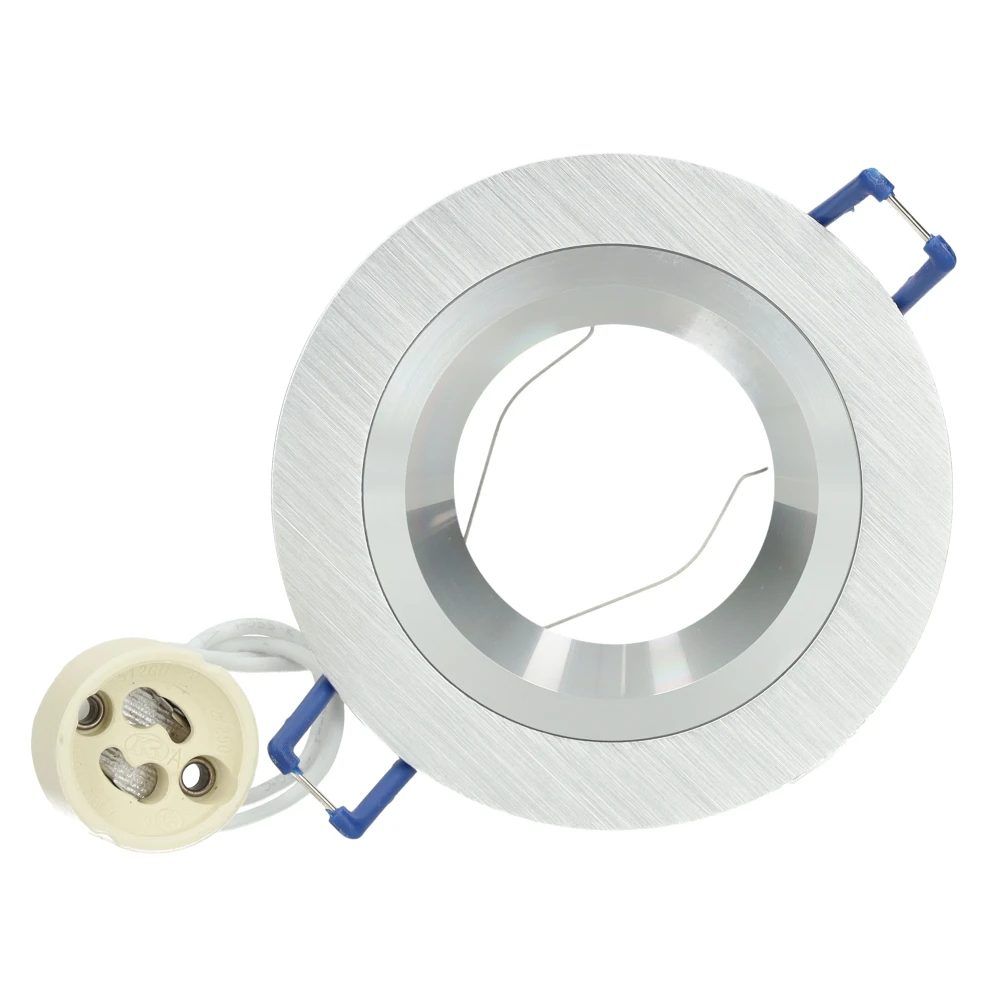 Miniatuur van Yphix inbouwspot rond vast aluminium GU10 zaagmaat Ø78mm - diameter 93mm - verdiept (50114403)