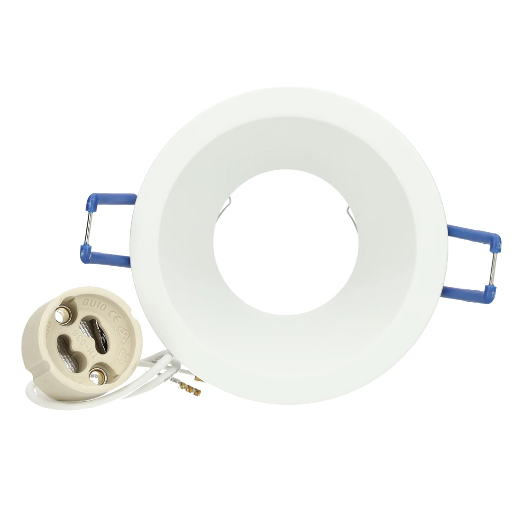Miniatuur van Yphix inbouwspot rond vast wit GU10 zaagmaat Ø70mm - diameter 82mm - verdiept (50114425)