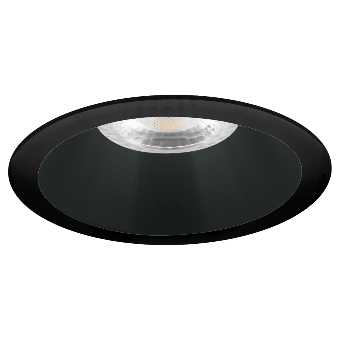Miniatuur van Yphix inbouwspot rond vast GU10 zaagmaat Ø70mm - diameter 82mm - zwart (50114466)