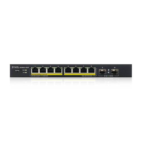 Miniatuur van Zyxel 10-poorts GS1900 gigabit ethernet managed switch PoE (GS1900-10HP-EU0102F)