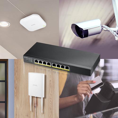 Miniatuur van Zyxel 8-poorts GS1915 gigabit ethernet managed switch L2 (GS1915-8-EU0101F)