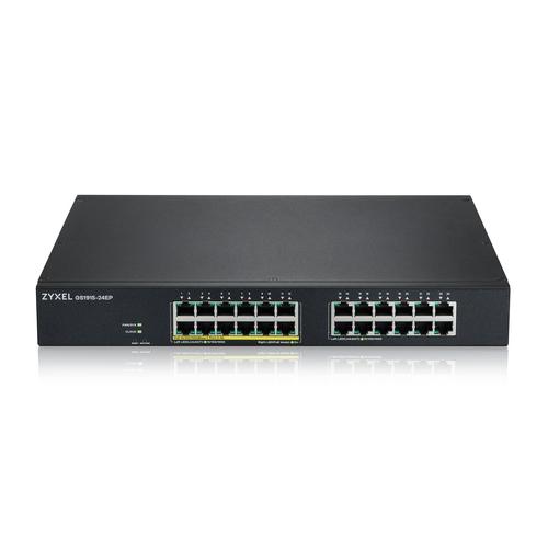 Miniatuur van Zyxel 24-poorts GS1915 gigabit ethernet managed switch L2 PoE (GS1915-24EP-EU0101F)