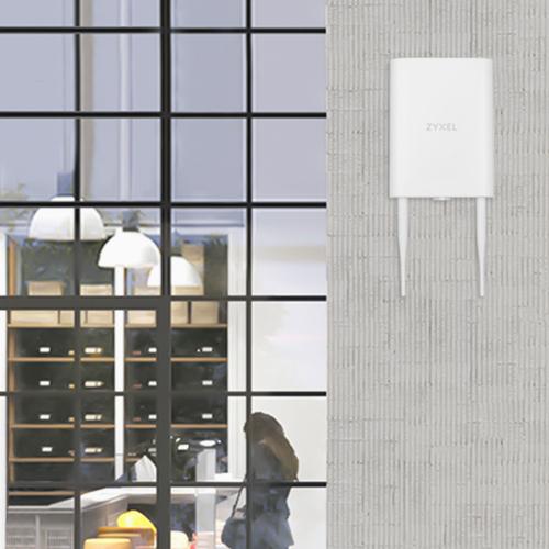 Miniatuur van Zyxel 802.11ax (WiFi 6) Dual-Radio Outdoor (IP55) PoE Access Point (NWA55AXE-EU0102F)