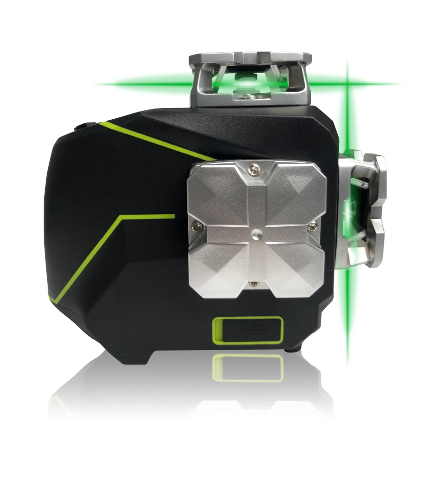 Miniatuur van Elma 3D multi lijnlaser met groene laser 2x360° tot 40 meter (S-ELMA Elma Laser X360-2)