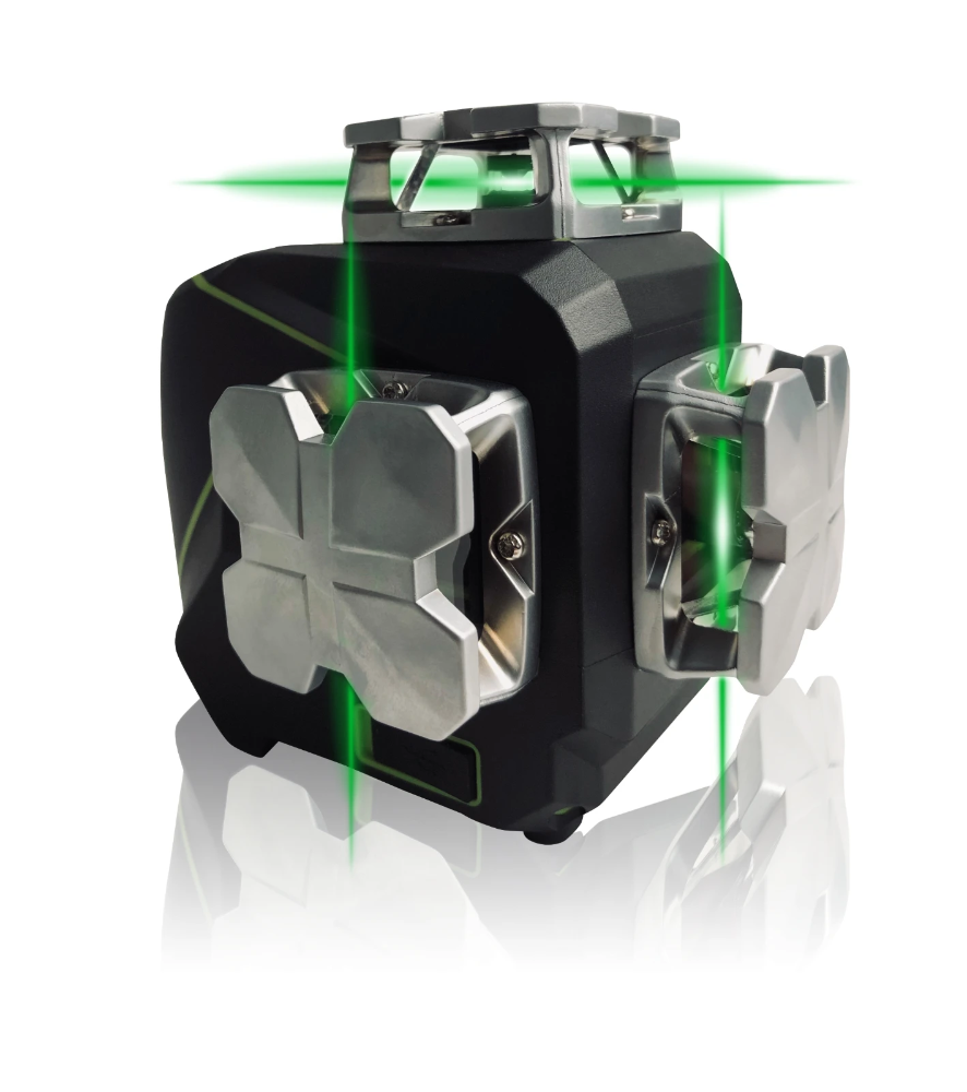 Miniatuur van Elma 3D multi lijnlaser met groene laser 3x360° tot 40 meter (S-ELMA Elma Laser X360-3)