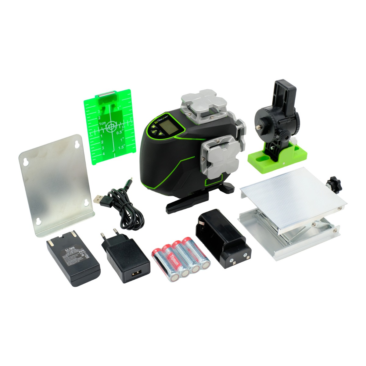 Miniatuur van Elma 3D multi lijnlaser met groene laser 4x360° tot 40 meter (S-ELMA Elma Laser X360-4)